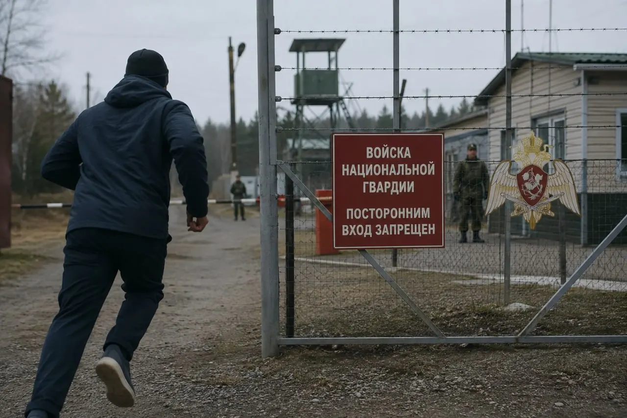 Мужчина, спасаясь от стаи собак, забежал на охраняемую территорию военной части, был задержан и оштрафован судом на 5 тысяч рублей.
