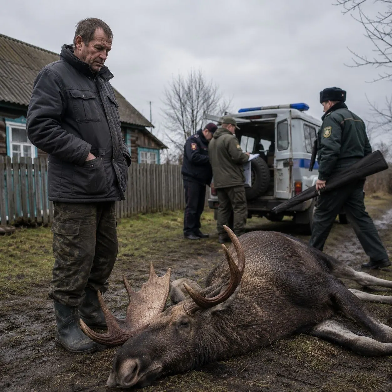 В Каменском районе мужчина застрелил раненого лося, не уведомив охотничьи службы. Суд назначил штраф в 40 тысяч рублей и конфисковал ружьё; ущерб региону оценили в 240 тысяч рублей.