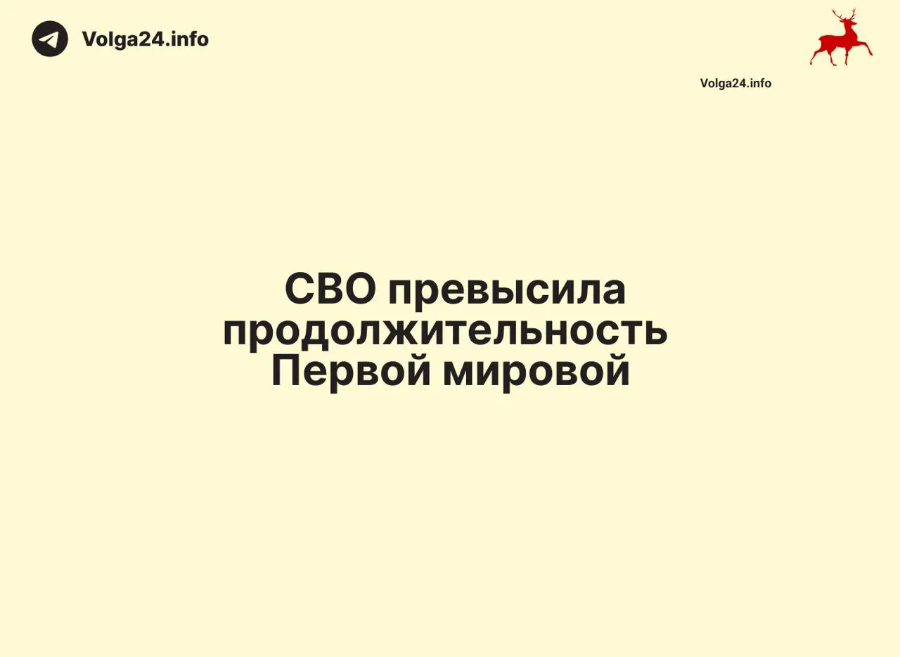 По состоянию на 11 июня 2026 года конфликт длится 1569 дней — на один день больше, чем длилась Первая мировая война (1568 дней).