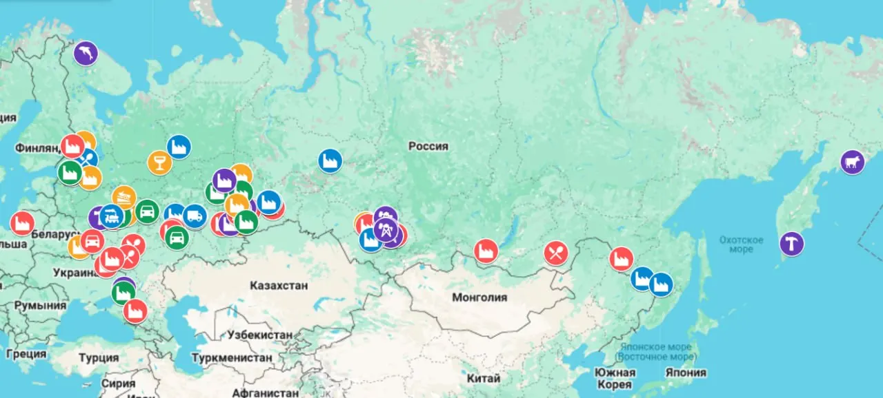 Интерактивная карта фиксирует остановки производств, массовые увольнения, задержки зарплат и перевод на сокращённый график — с начала 2026 года отмечено больше случаев, чем за весь 2025 год.