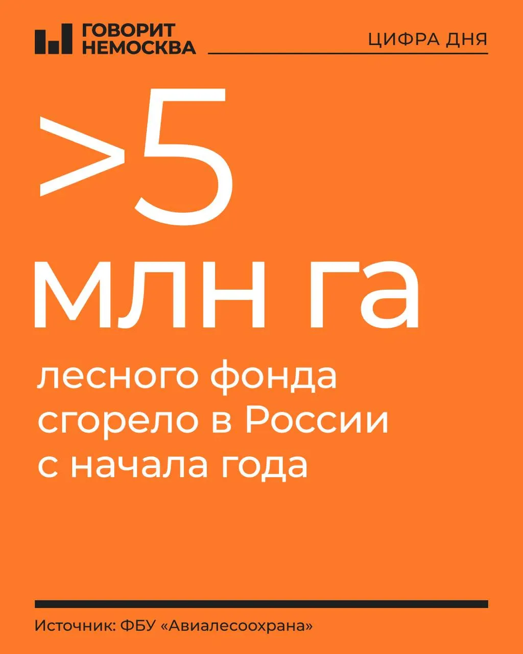 За год зафиксировано почти восемь тысяч лесных пожаров; площадь пострадавших территорий превышает 411 тыс. га, наибольший ущерб пришёлся на Дальневосточный и Сибирский федеральные округа.