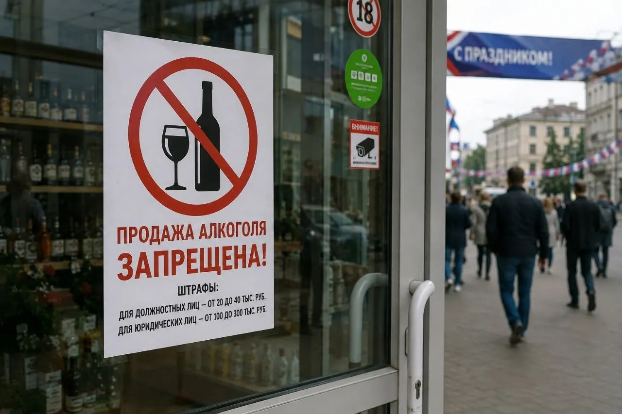 Во время праздничных мероприятий в Барнауле запретят продажу алкоголя. Мера направлена на предотвращение инцидентов на массовых мероприятиях; за нарушение предусмотрены штрафы.