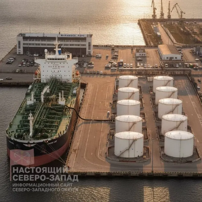 В порт Мурманска доставили танкер с 30 тысячами тонн бензина, поставки организовала компания «Лукойл» на фоне дефицита топлива в стране.