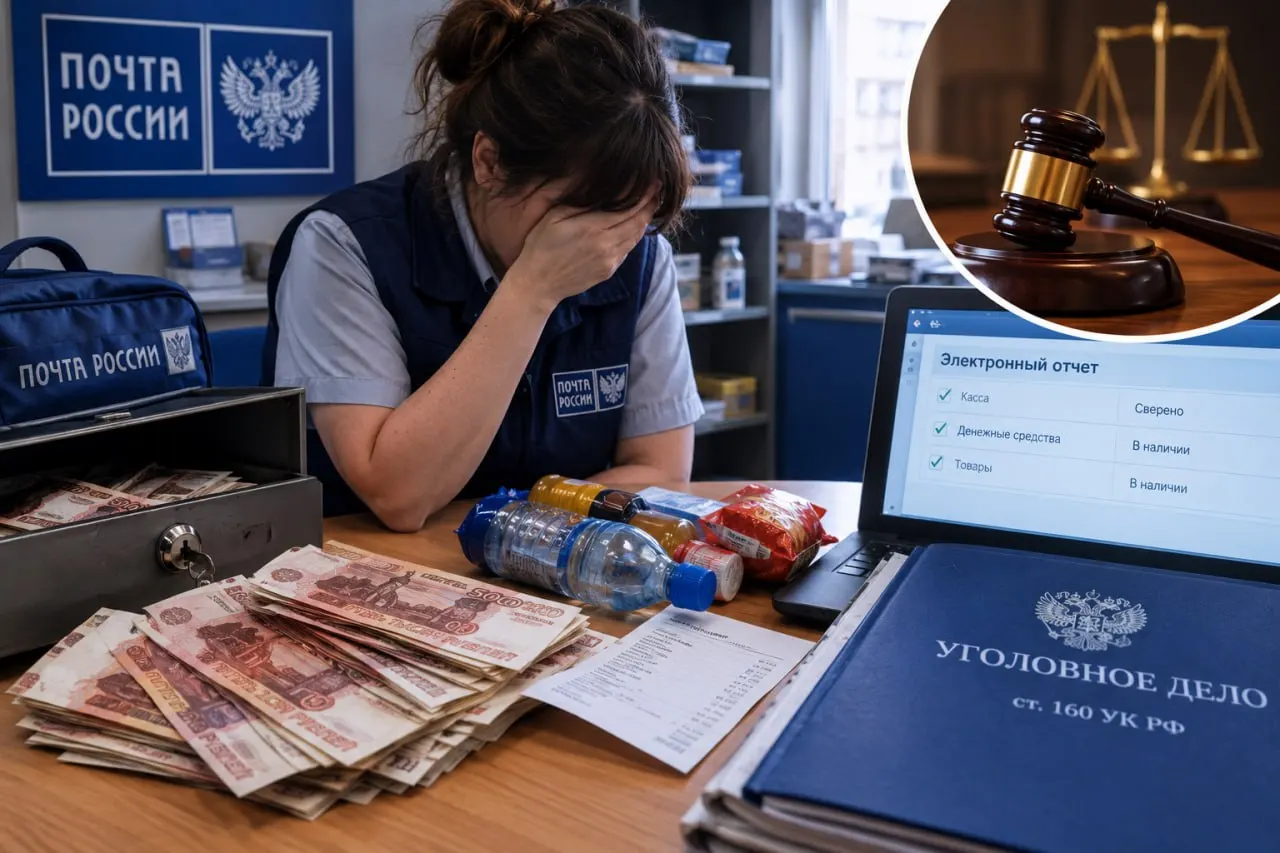 Бывшую почтальона признали виновной в присвоении и растрате, общий ущерб составил около 99 тысяч рублей. Суд вынес условное наказание на два года; иск Почты России удовлетворён, имущество осуждённой арестовано.