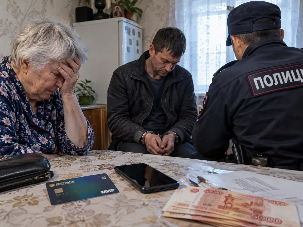 87-летняя пенсионерка лишилась банковской карты; зафиксированы списания, подозреваемый задержан и возбуждено уголовное дело.