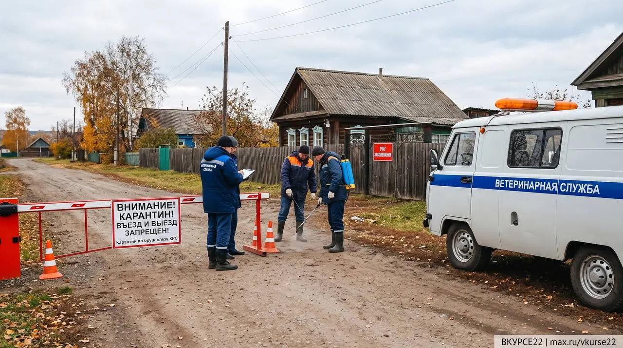 В Сростах Егорьевского района зафиксирован бруцеллёз у крупного рогатого скота; введён карантин в 14 личных подворьях, ограничены выпас и перемещение скота, а также вывоз молока без термической обработки. Карантин действует до убоя последнего инфицированного животного и его приплода.