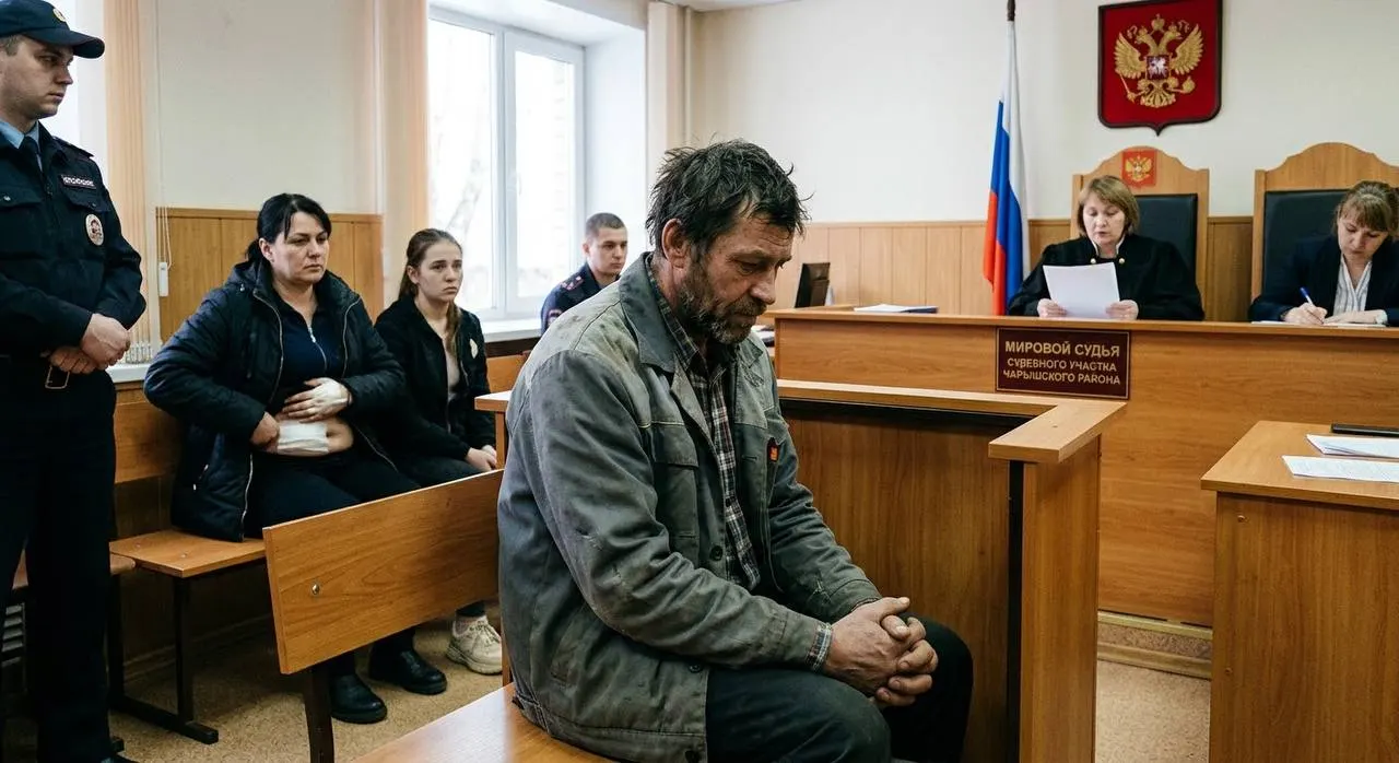 Мужчина в состоянии опьянения ранил сожительницу и её сестру; обе женщины получили лёгкий вред здоровью. В суде он раскаялся, ему назначены 100 часов обязательных работ.